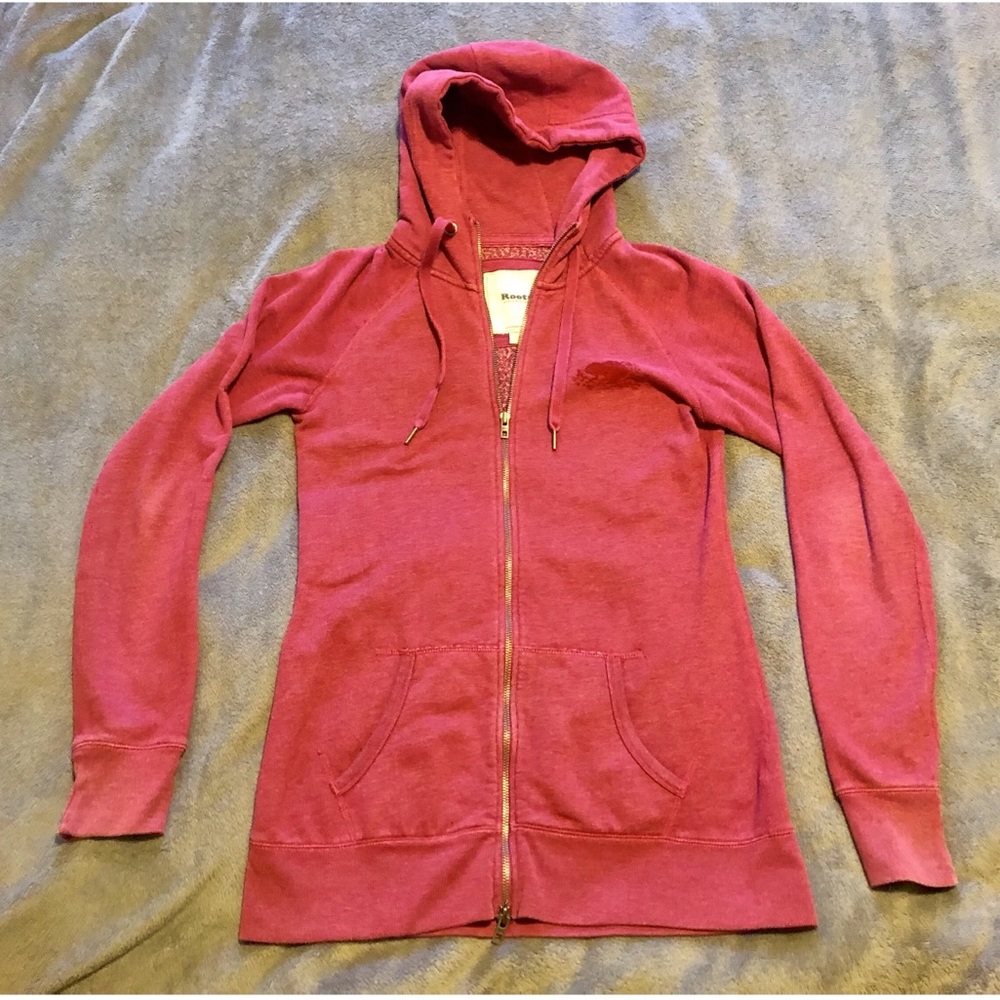 Size M Roots Zip Up Hoodie